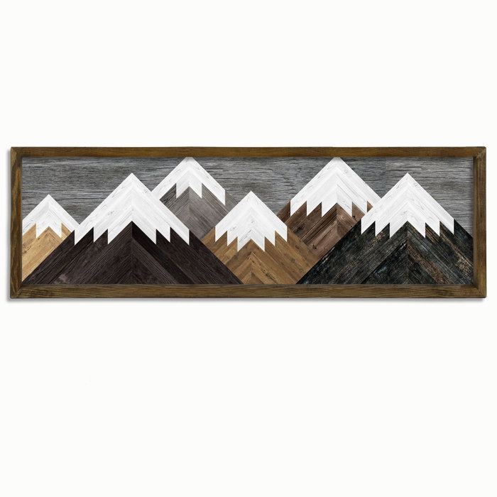 Wallity Cuadro Decorativo Enmarcado en MDF TAH024